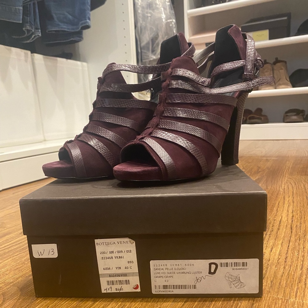 Bottega Veneta Heels. Worn once.